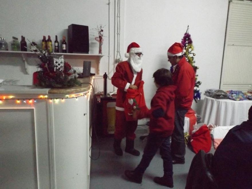 Almo&ccedil;o conv&iacute;vio de Natal