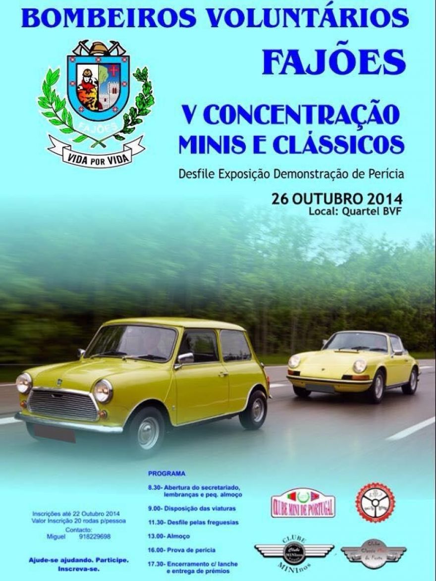 V Encontro Minis e Cl&aacute;ssicos em Faj&otilde;es